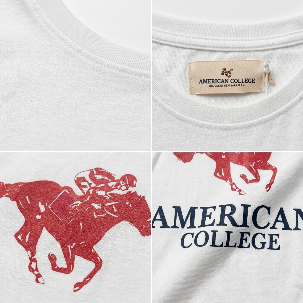 American College t-shirt pour Homme