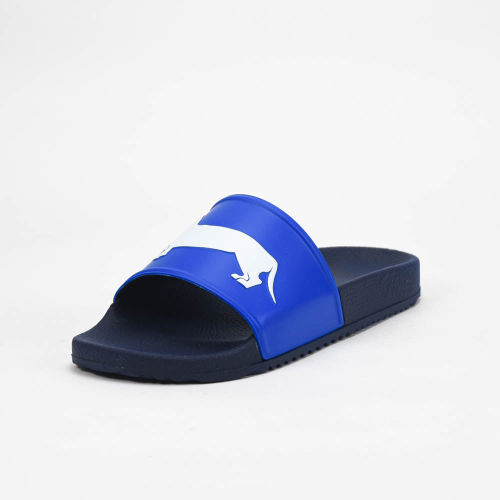 HARMONT AND BLAINE CIABATTA UOMO EVA - LOGO BLU - BIANCO