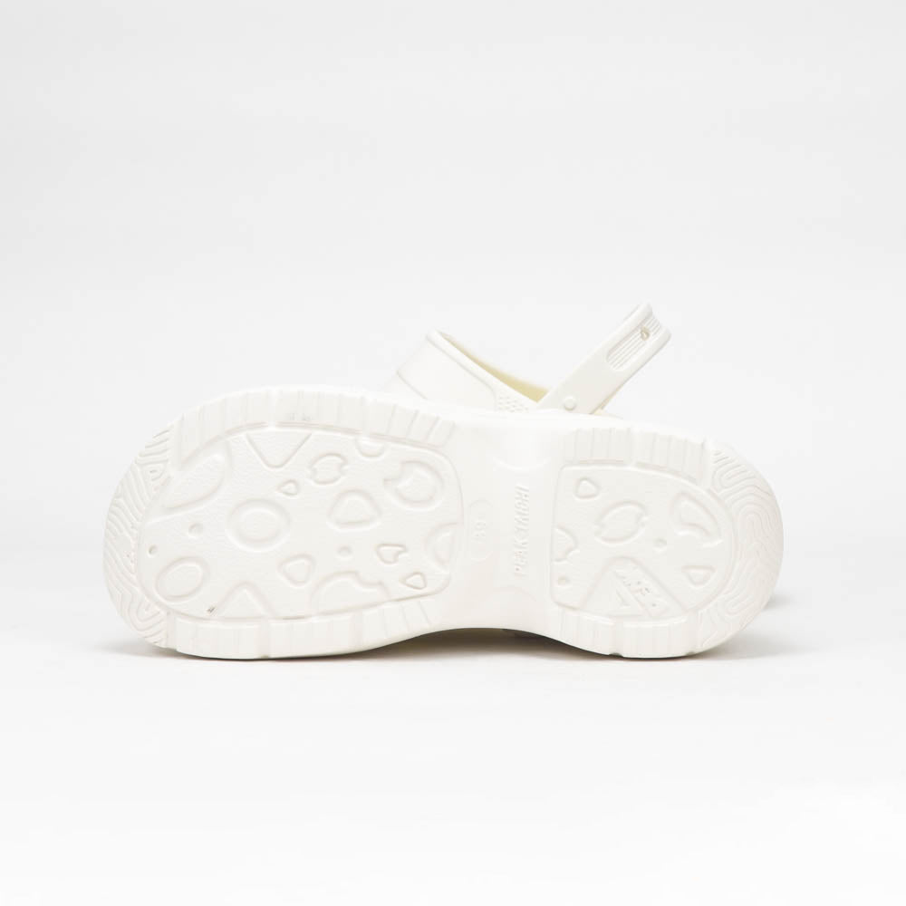 PEAK SLIPPERS SANDALS WHITE