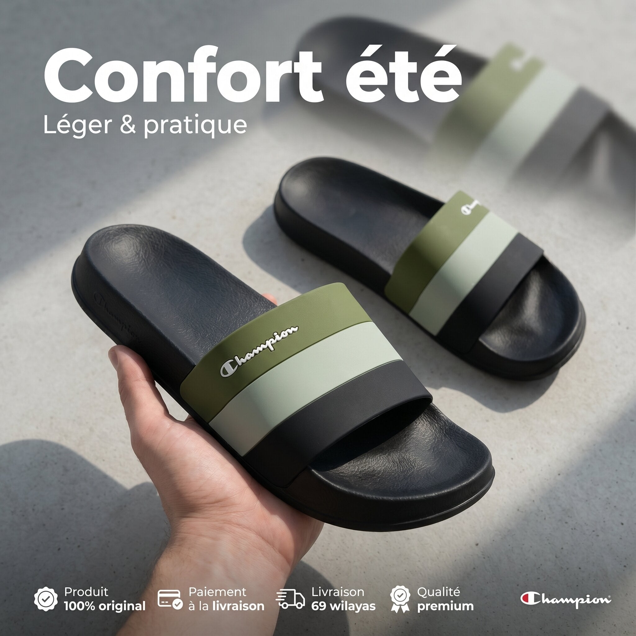 Champion All American Slide Claquettes