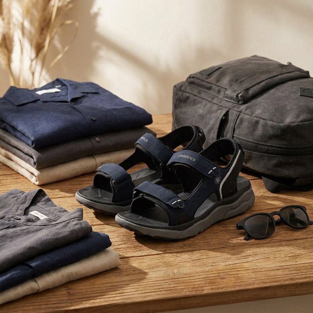 LUMBERJACK Sandale Homme BYRON