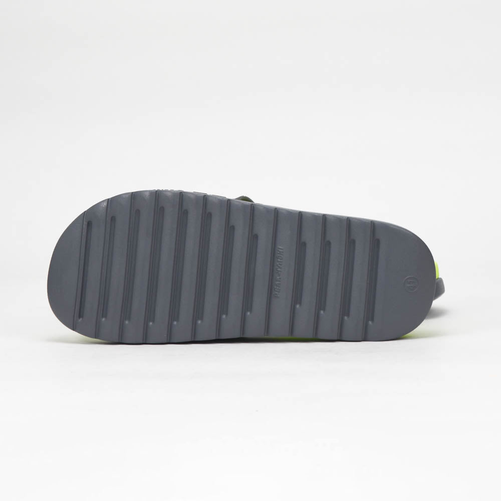 PEAK SLIPPERS DK.GREY YELLOW