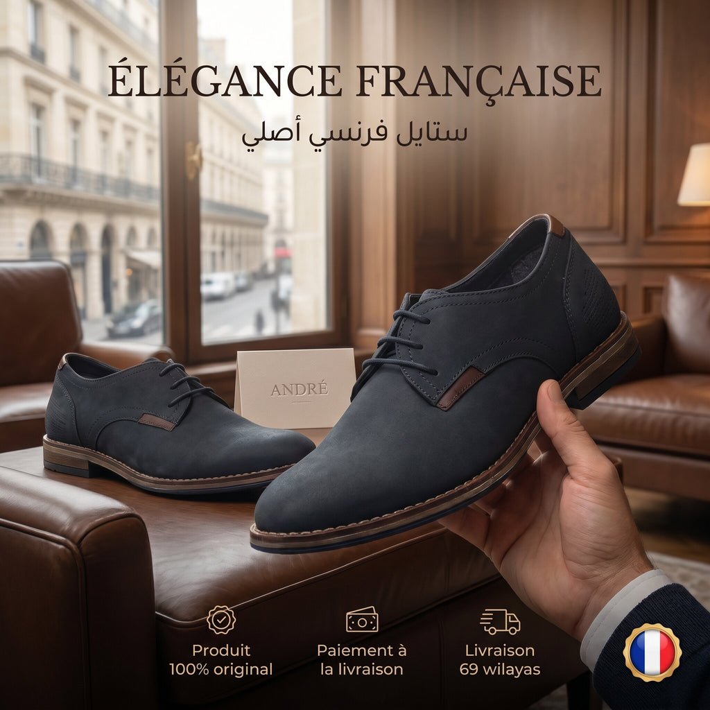 ANDRÉ  CHAUSSURE CLASSIQUE HOMME TITO TAUPE