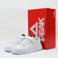 Peak Kids Casual Shoes White Navy