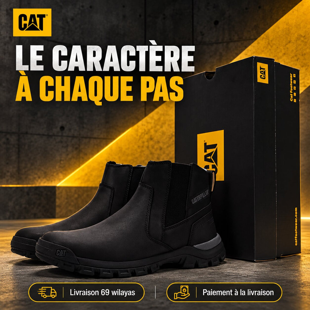 Caterpillar Threshold Chelsea Boot