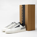 La Martina Cup Leather Sneakers White Blue