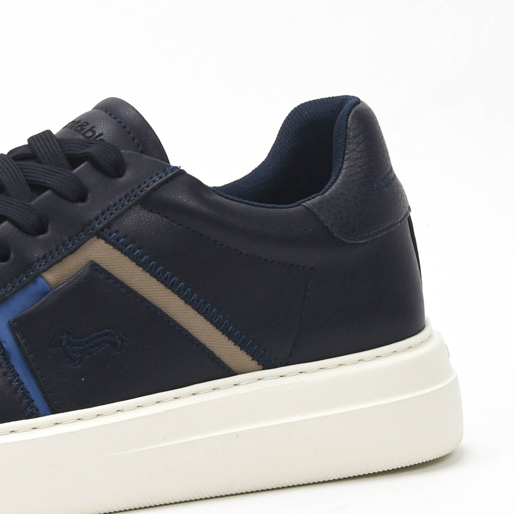 Harmont and Blaine Blue Sneakers Homme