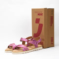 Safety Jogger Cross-Strap Buckle Sandals