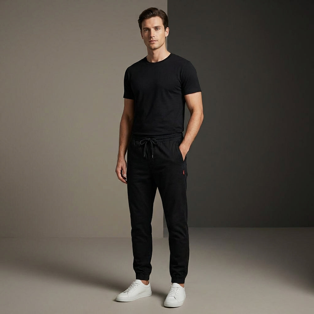 DEPART JOGGER SLIM HOMME NOIR