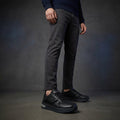 Harmont and Blaine Suede and Fabric Sneakers
