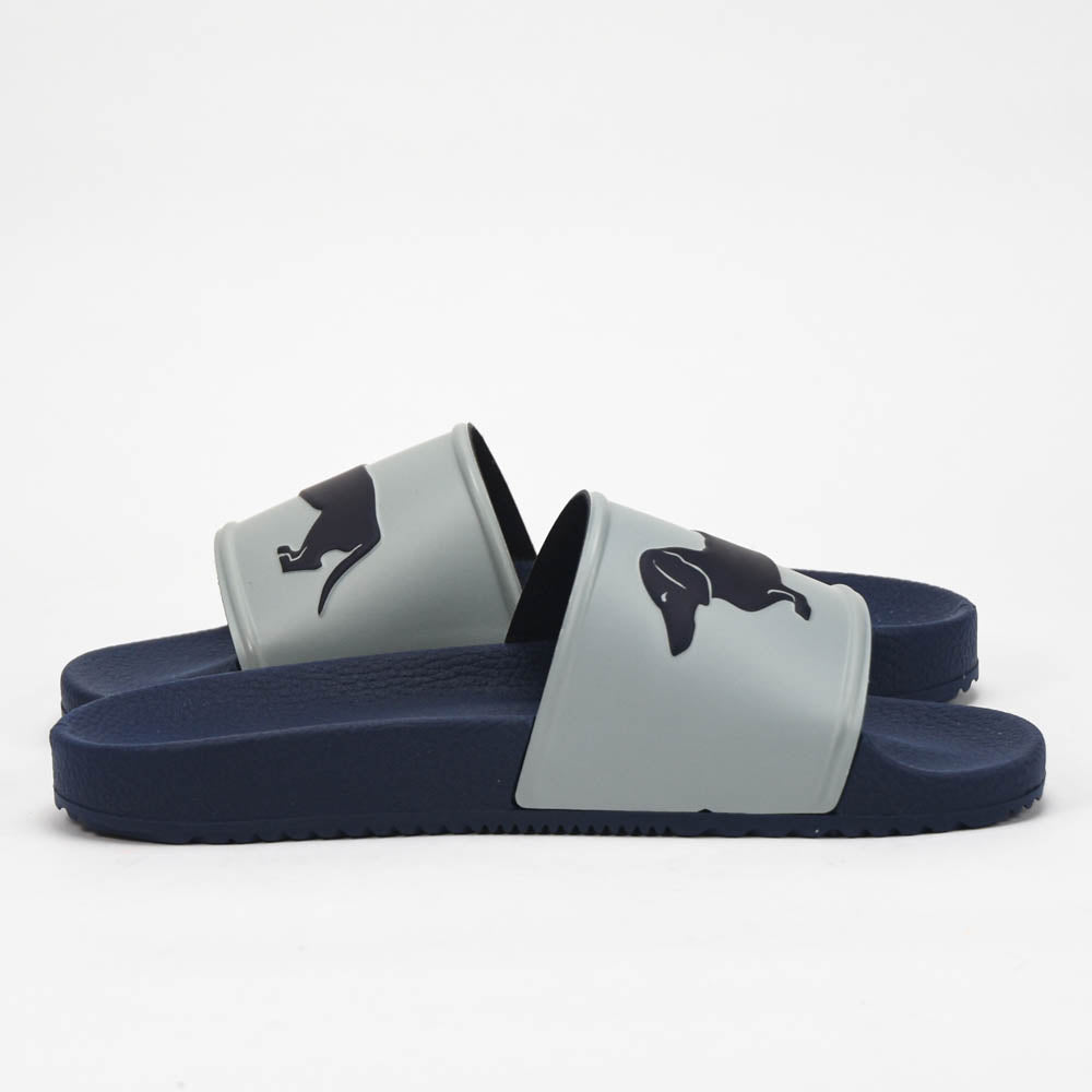HARMONT AND BLAINE CIABATTA UOMO EVA - LOGO GRIGIO - BLU