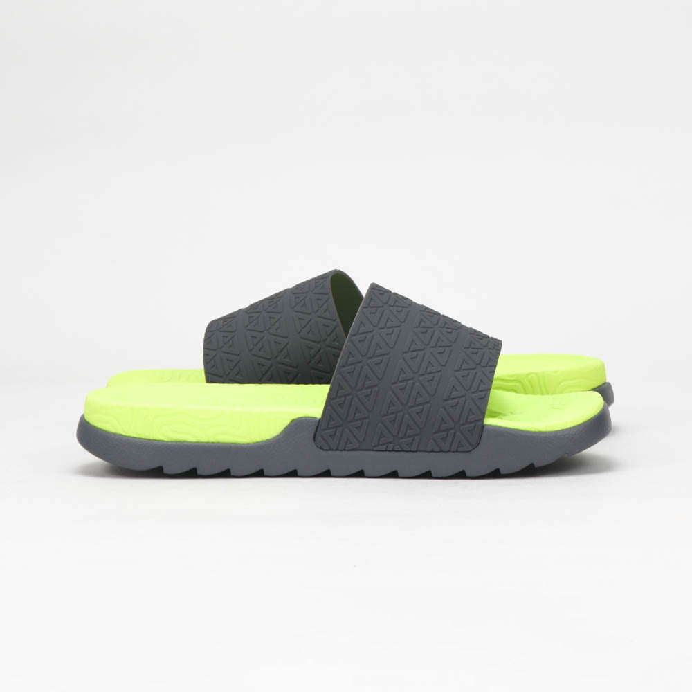 PEAK SLIPPERS DK.GREY YELLOW