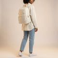 PEAK BACKPACK-WHITE BEIGE