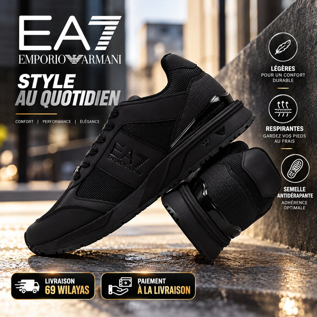 EA7 Emporio Armani baskets homme Evo Mesh