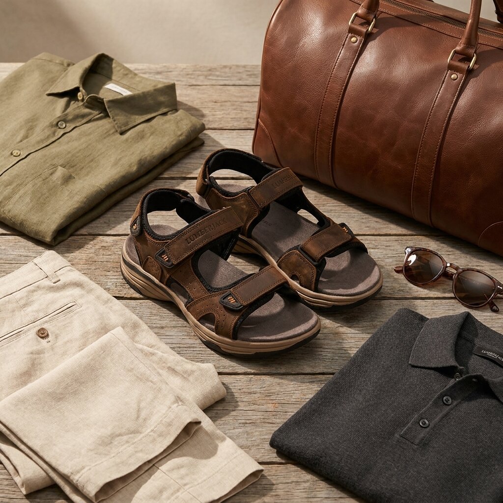 LUMBERJACK Sandale Homme BOGART