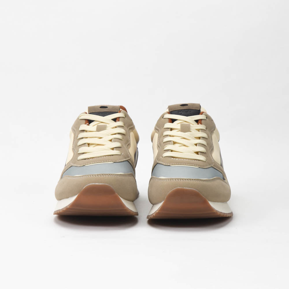 La Martina Low Sneakers Blue Leather