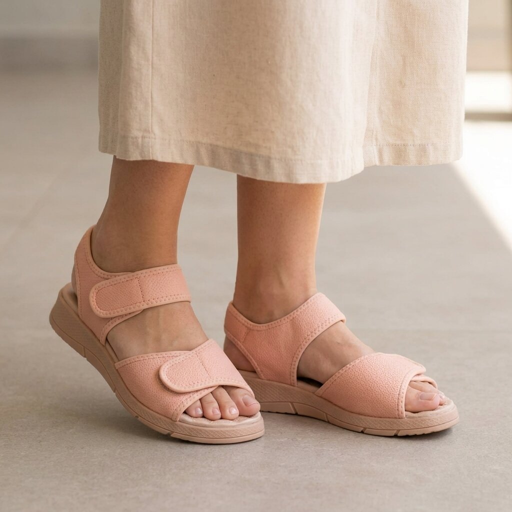 PICCADILLY Sandales Femme ELASTANO ROSE