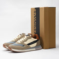 La Martina Low Sneakers Blue Leather