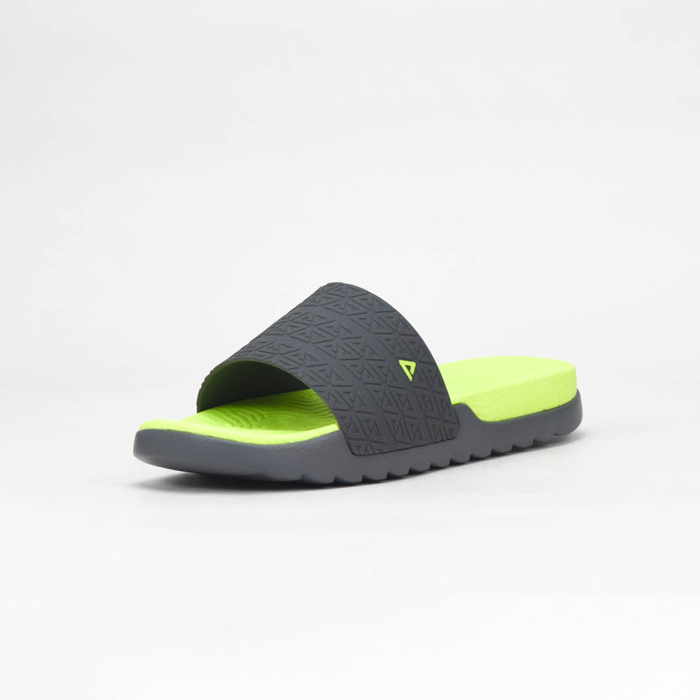 PEAK SLIPPERS DK.GREY YELLOW