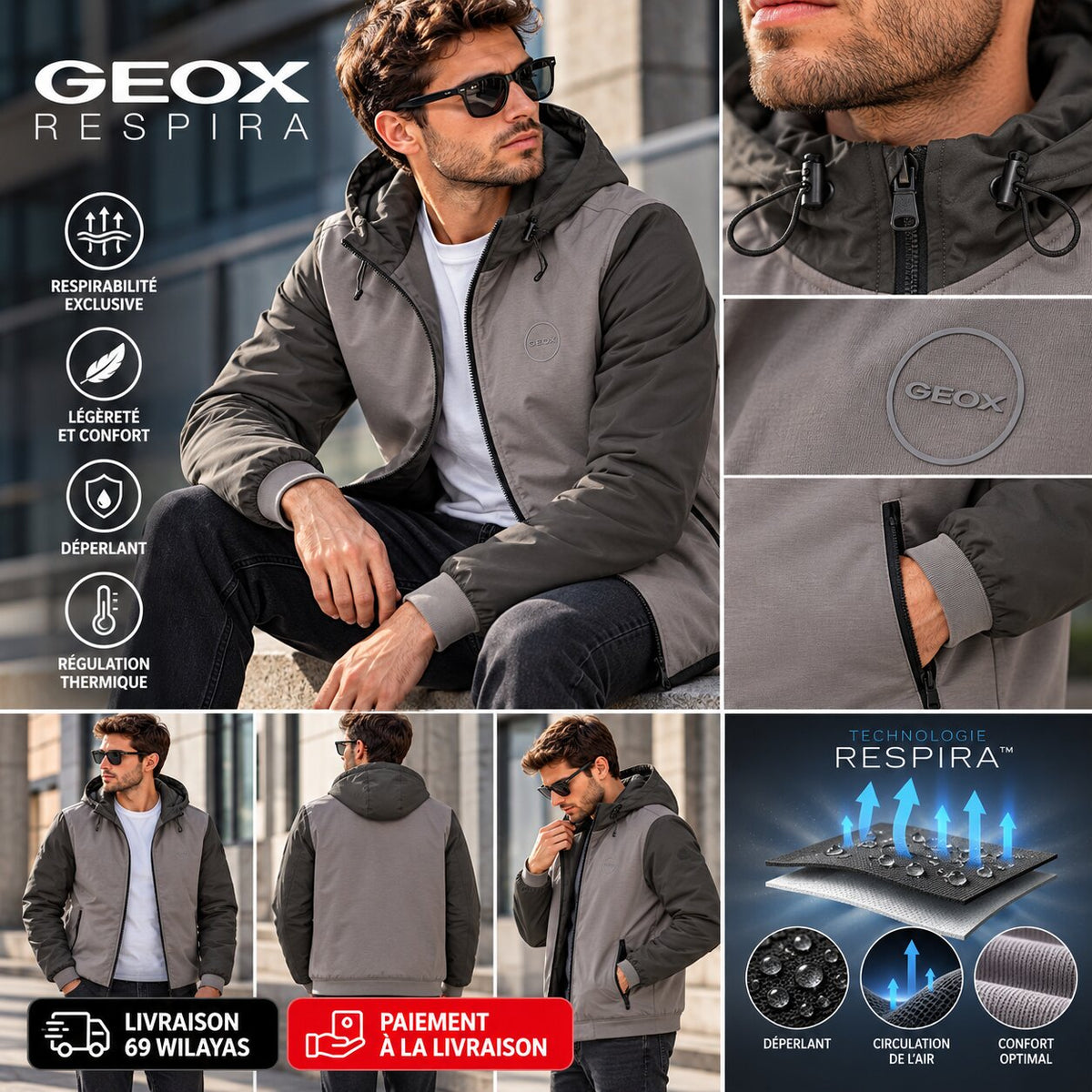 GEOX – Veste Homme