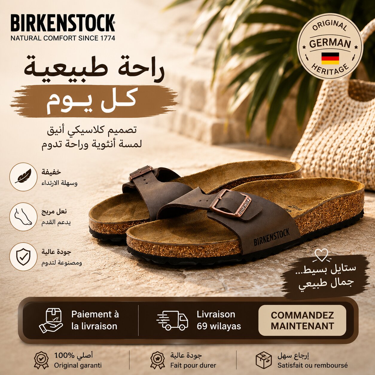 Birkenstock Claquettes Femme