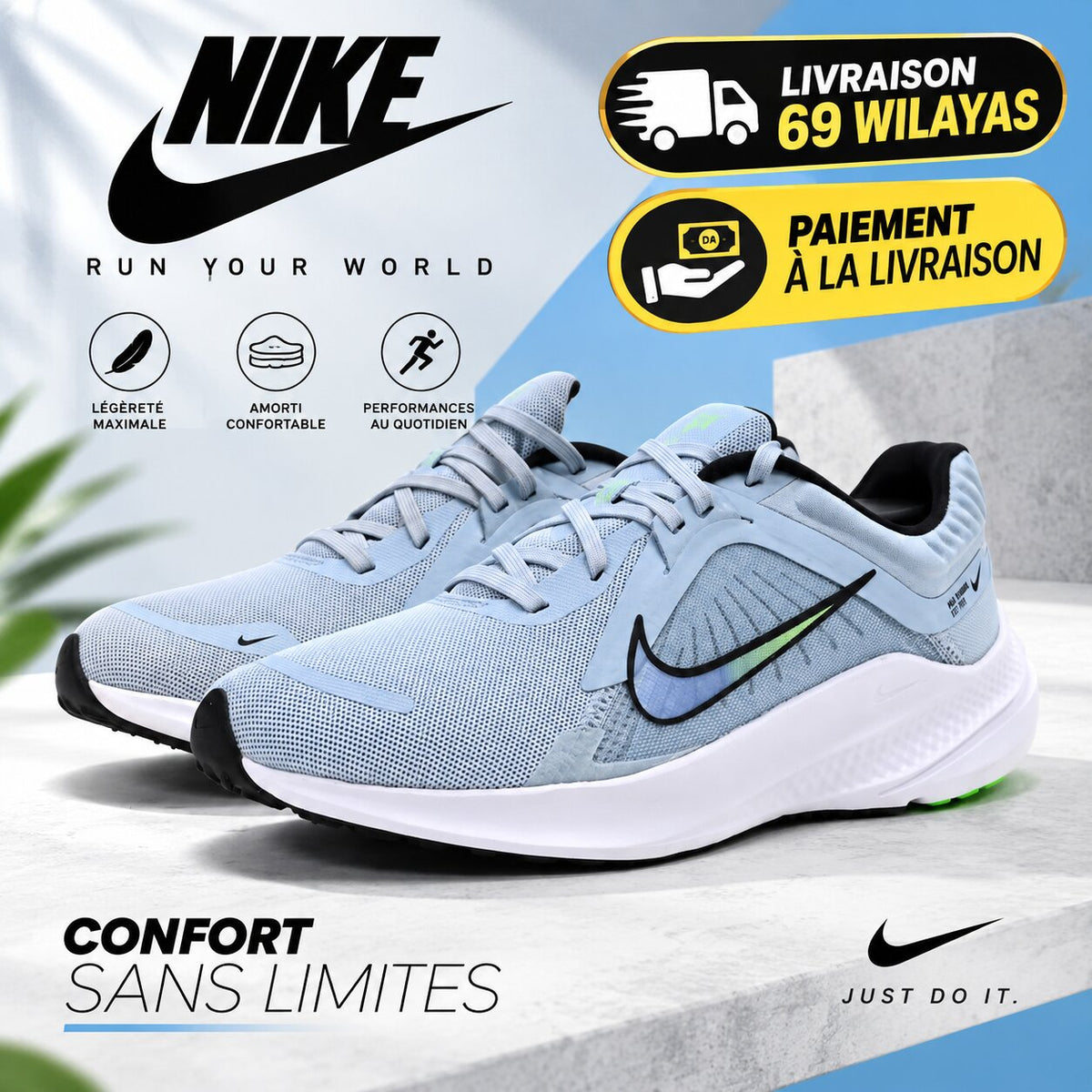 Nike Quest 5 Road Running Shoes