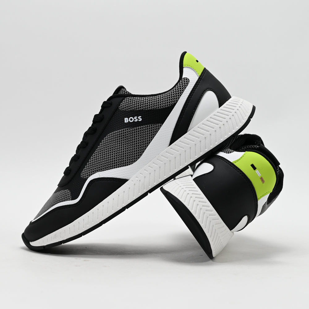 BOSS baskets homme Titanium_Runn_methal